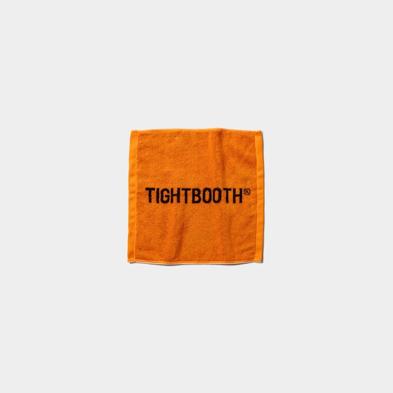 画像1: TIGHTBOOTH/JACQUARD HAND TOWEL（Orange）［ハンドタオル-26春夏］