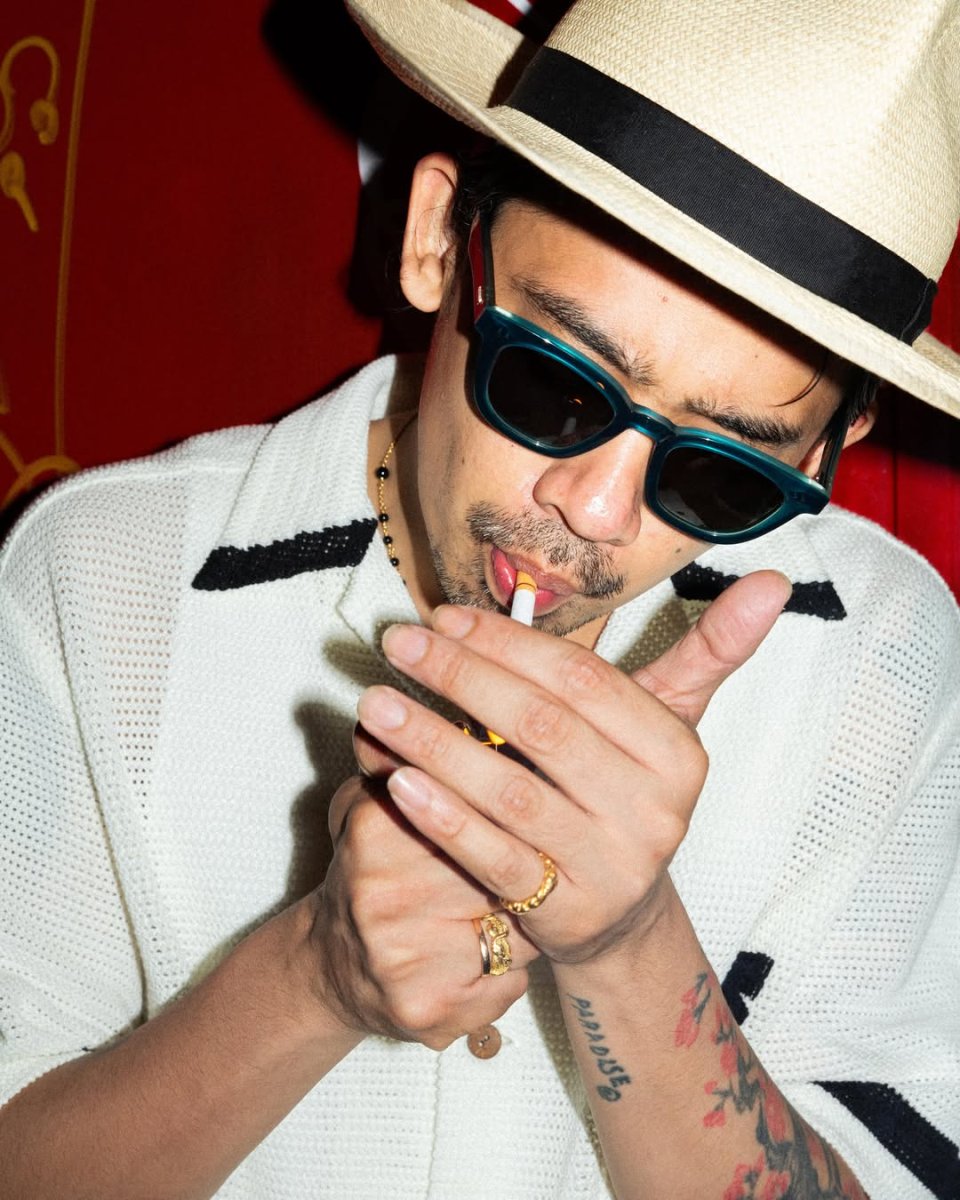画像6: WACKO MARIA/KNIT OPEN COLLAR SHIRT（WHITE）［ニットオープンカラーシャツ-26春夏］ (6)