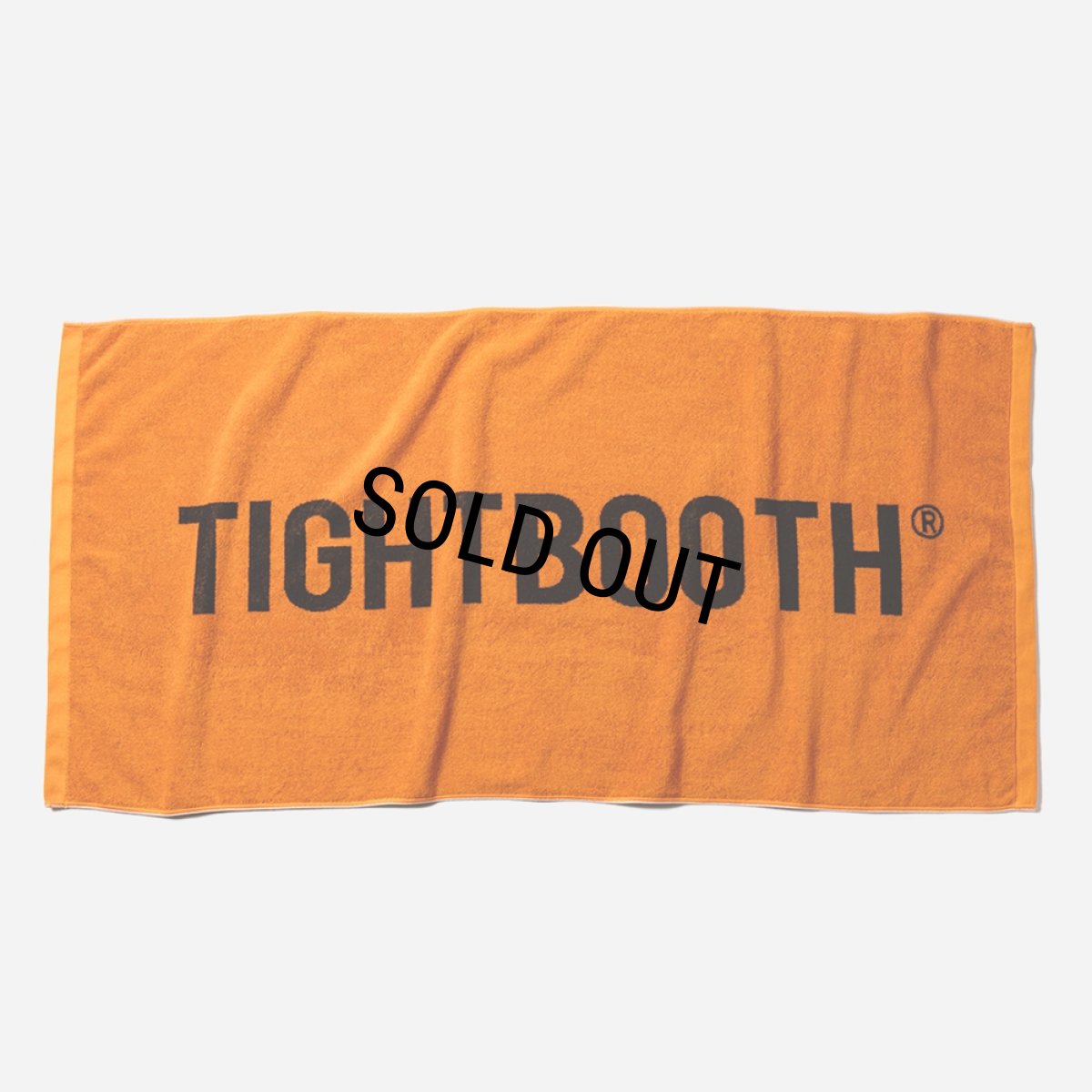 画像1: TIGHTBOOTH/JACQUARD BATH TOWEL（Orange）［バスタオル-26春夏］ (1)