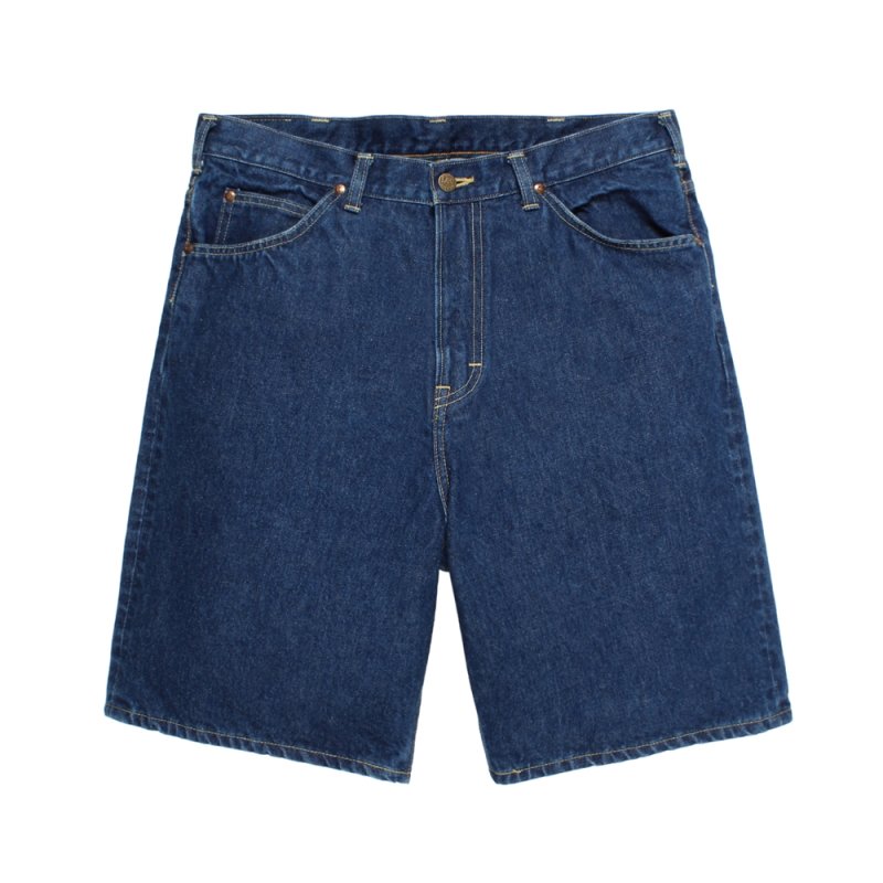画像1: WACKO MARIA/LEE / WASHED DENIM SHORTS（INDIGO）［ウォッシュドデニムショーツ-26春夏］