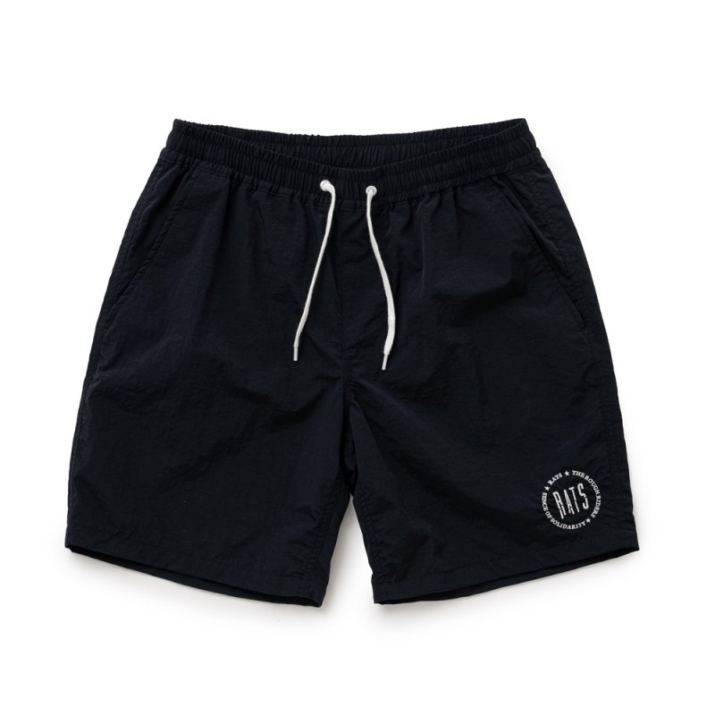 画像1: RATS/HYBRID SHORTS（BLACK）［ハイブリッドショーツ-26春夏］
