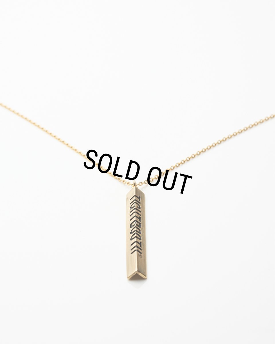 画像3: TIGHTBOOTH/ANGLE IRON NECKLACE - Brass（Gold）［アングルアイアンネックレス-26春夏］ (3)