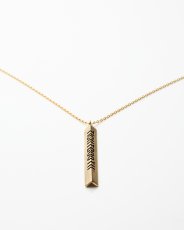 画像3: TIGHTBOOTH/ANGLE IRON NECKLACE – Brass（Gold）［アングルアイアンネックレス-26春夏］ (3)
