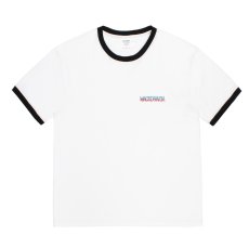 画像1: WACKO MARIA/RINGER T-SHIRT（WHITE/BLACK）［リンガーT-26春夏］ (1)