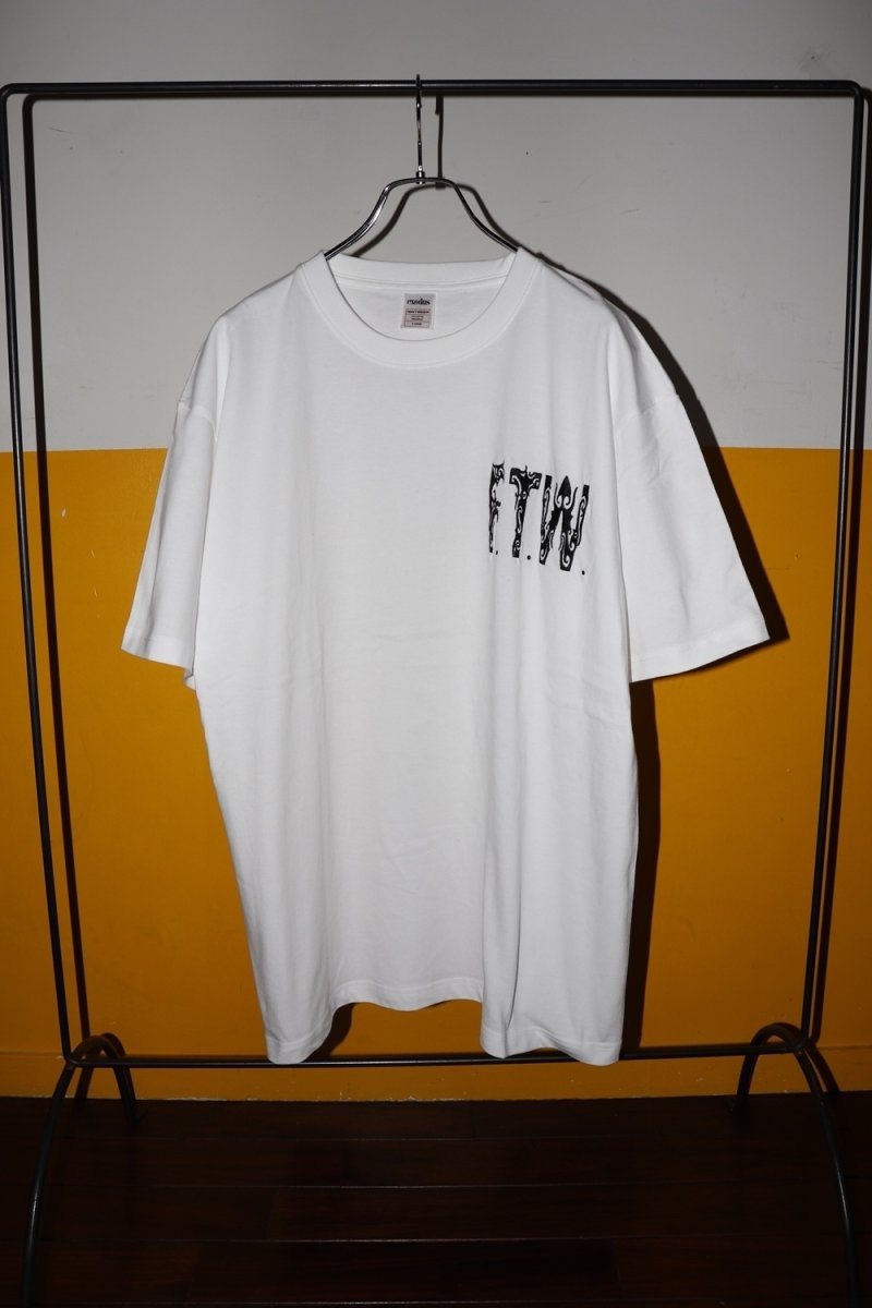 画像2: exodus brand/BORNEO F.T.W. T SHIRT（WHITE）［刺繍T-26春夏］