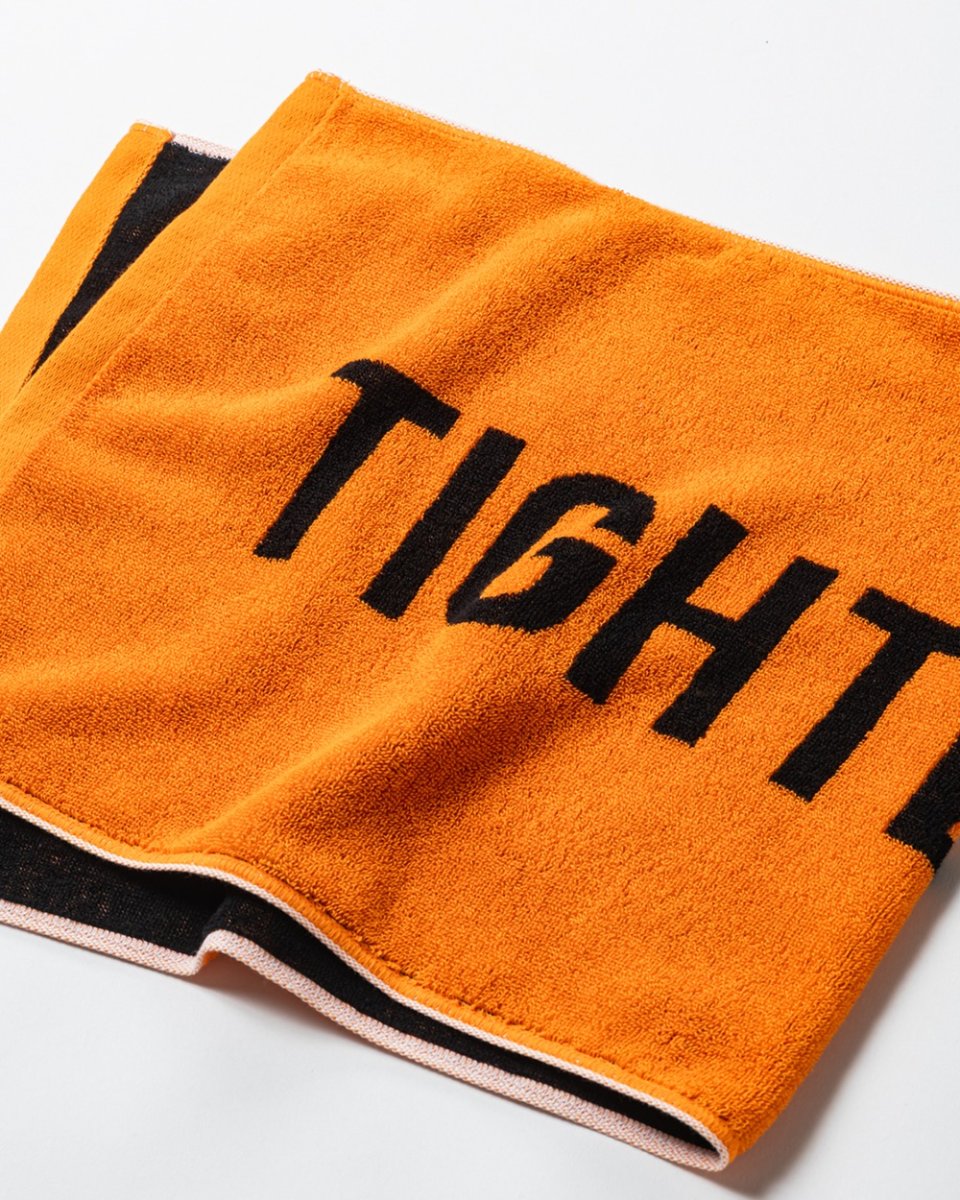 画像2: TIGHTBOOTH/JACQUARD FACE TOWEL（Orange）［フェイスタオル-26春夏］ (2)