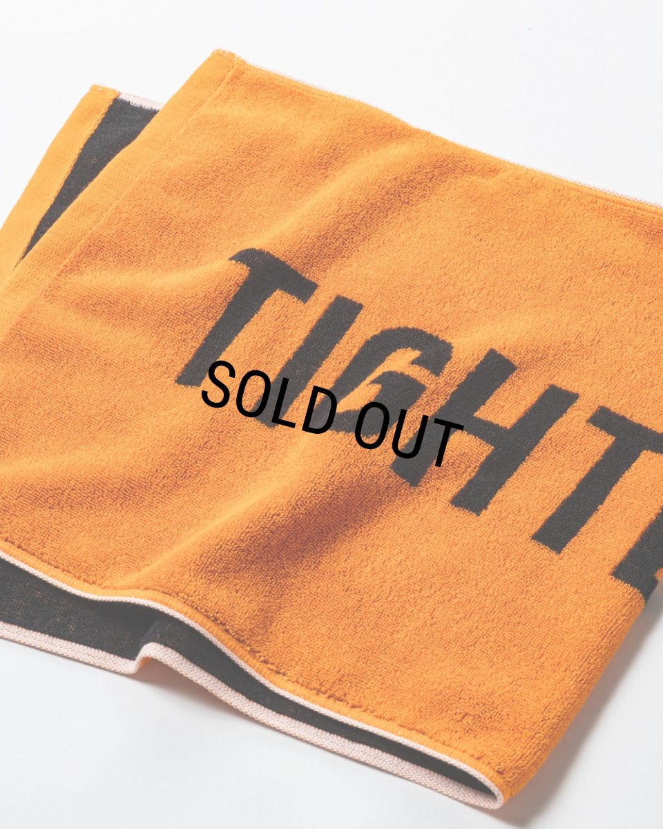 画像2: TIGHTBOOTH/JACQUARD FACE TOWEL（Orange）［フェイスタオル-26春夏］ (2)
