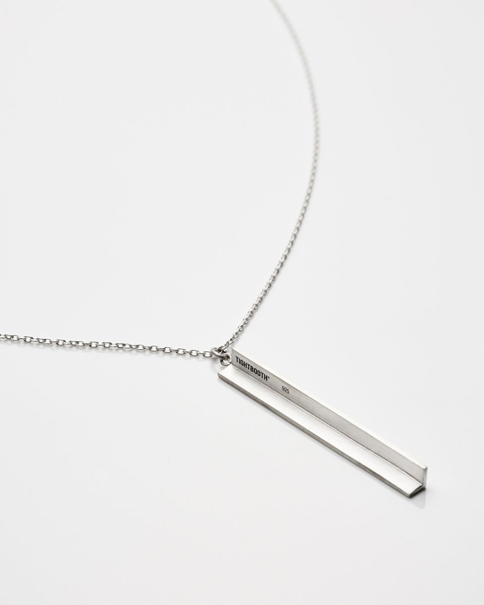 画像3: TIGHTBOOTH/ANGLE IRON NECKLACE – Silver（Silver）［アングルアイアンネックレス-26春夏］ (3)