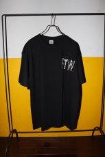 画像2: exodus brand/BORNEO F.T.W. T SHIRT（BLACK）［刺繍T-26春夏］ (2)