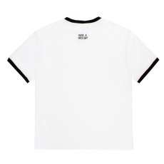 画像2: WACKO MARIA/RINGER T-SHIRT（WHITE/BLACK）［リンガーT-26春夏］ (2)