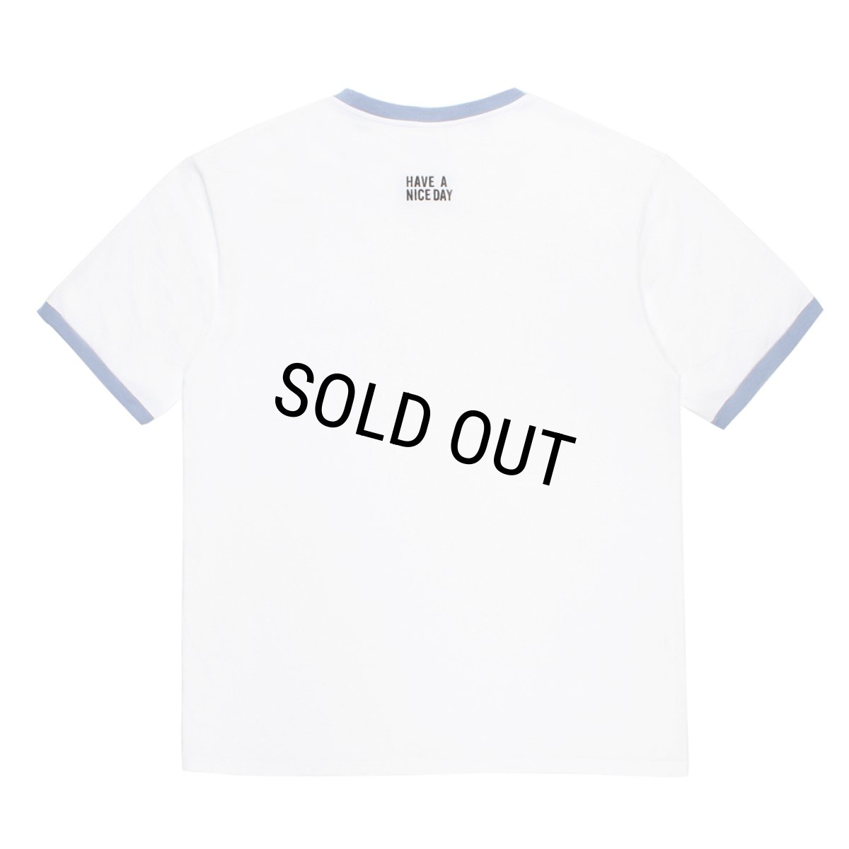 画像2: WACKO MARIA/RINGER T-SHIRT（WHITE/PURPLE）［リンガーT-26春夏］ (2)