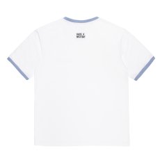 画像2: WACKO MARIA/RINGER T-SHIRT（WHITE/PURPLE）［リンガーT-26春夏］ (2)