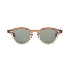 画像1: WACKO MARIA/JULIUS TART OPTICAL / AR 46（BROWN）［サングラス-26春夏］ (1)