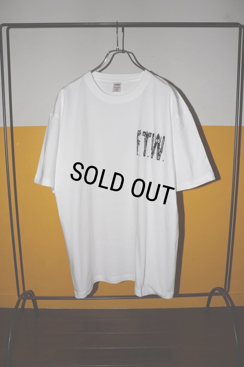 画像2: exodus brand/BORNEO F.T.W. T SHIRT（WHITE）［刺繍T-26春夏］ (2)