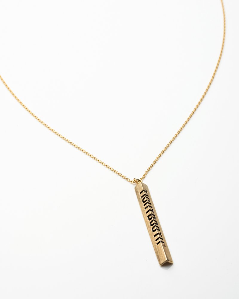 画像2: TIGHTBOOTH/ANGLE IRON NECKLACE – Brass（Gold）［アングルアイアンネックレス-26春夏］
