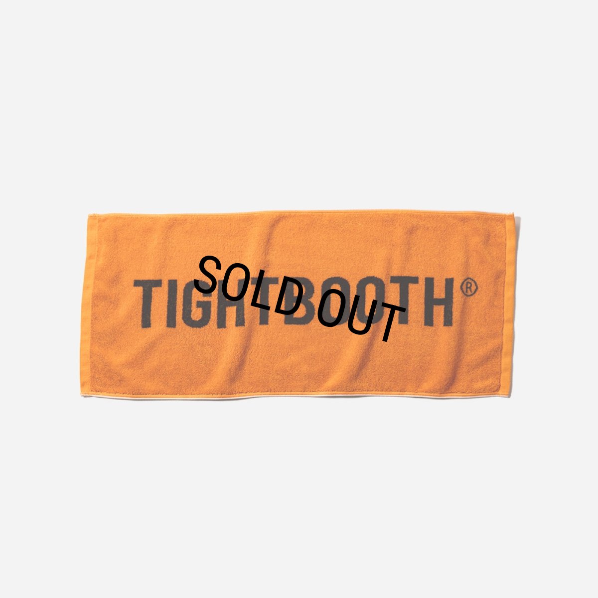画像1: TIGHTBOOTH/JACQUARD FACE TOWEL（Orange）［フェイスタオル-26春夏］ (1)