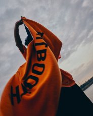 画像3: TIGHTBOOTH/JACQUARD BATH TOWEL（Orange）［バスタオル-26春夏］ (3)