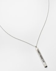 画像2: TIGHTBOOTH/ANGLE IRON NECKLACE – Silver（Silver）［アングルアイアンネックレス-26春夏］ (2)