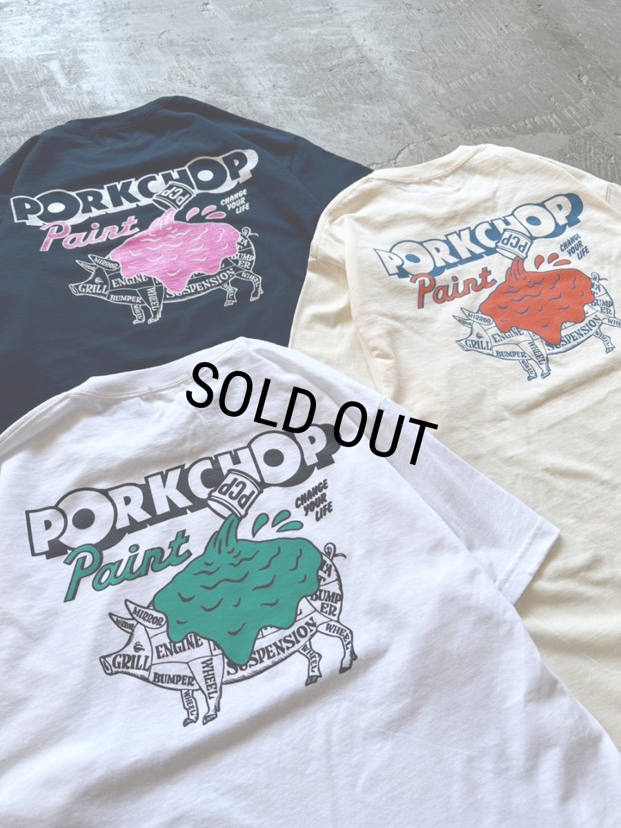 画像6: PORKCHOP/PCP PORK TEE（WHITE）［PCPポークT-26春夏］ (6)