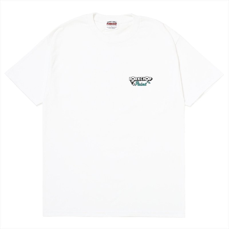 画像1: PORKCHOP/PCP PORK TEE（WHITE）［PCPポークT-26春夏］