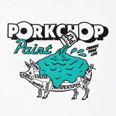 画像4: PORKCHOP/PCP PORK TEE（WHITE）［PCPポークT-26春夏］ (4)