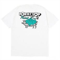 画像1: PORKCHOP/PCP PORK TEE（WHITE）［PCPポークT-26春夏］ (1)
