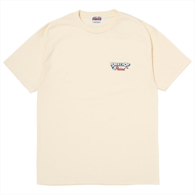 画像1: PORKCHOP/PCP PORK TEE（CREAM）［PCPポークT-26春夏］