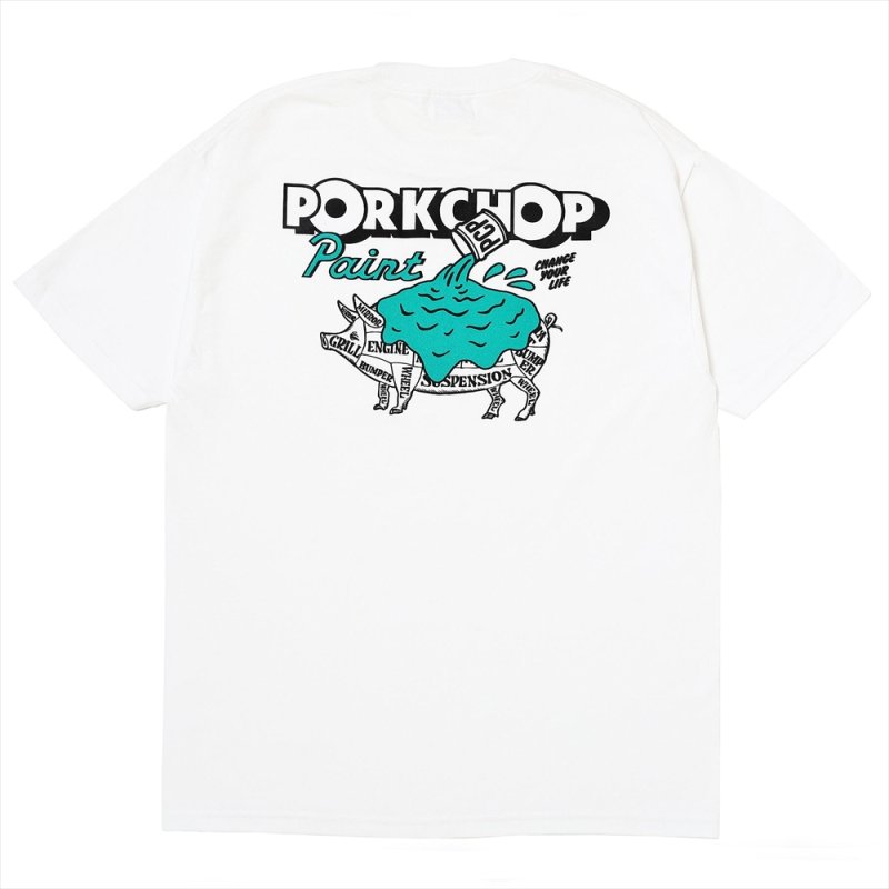 画像2: PORKCHOP/PCP PORK TEE（WHITE）［PCPポークT-26春夏］