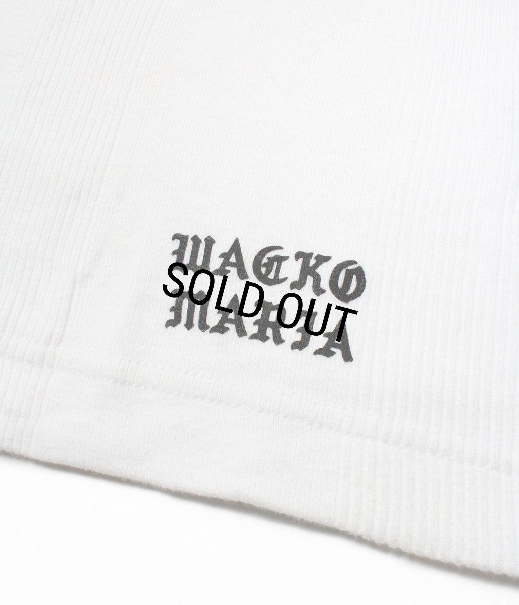 画像2: WACKO MARIA/TANK TOP（WHITE）［タンクトップ-26春夏］ (2)