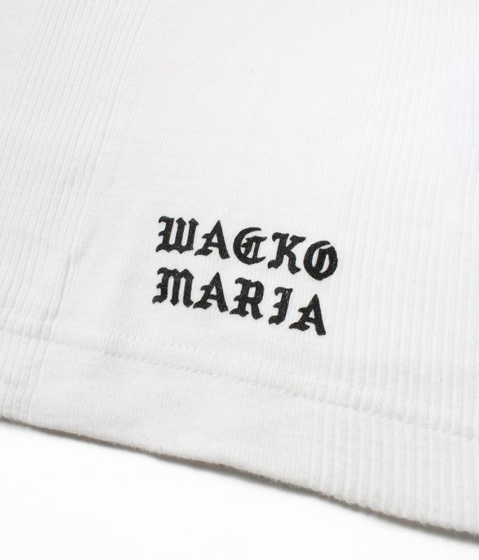 WACKO MARIA/TANK TOP（WHITE）［タンクトップ-26春夏］ - JONAS