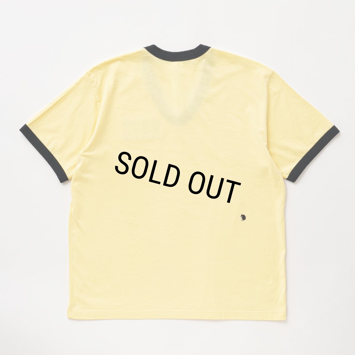 画像2: RATS/V-NECK TRIM TEE（YELLOW）［VネックトリムT-26春夏］ (2)