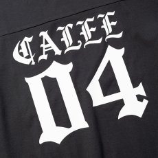 画像4: CALEE/×SHELTECH LOGO FOOT BALL TEE ＜B TYPE＞（BLACK）［フットボールT-26春夏］ (4)