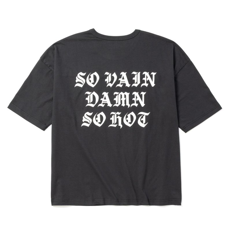 画像2: CALEE/×SHELTECH LOGO FOOT BALL TEE ＜B TYPE＞（BLACK）［フットボールT-26春夏］
