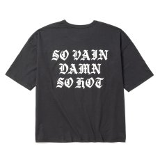 画像2: CALEE/×SHELTECH LOGO FOOT BALL TEE ＜B TYPE＞（BLACK）［フットボールT-26春夏］ (2)