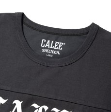 画像3: CALEE/×SHELTECH LOGO FOOT BALL TEE ＜B TYPE＞（BLACK）［フットボールT-26春夏］ (3)