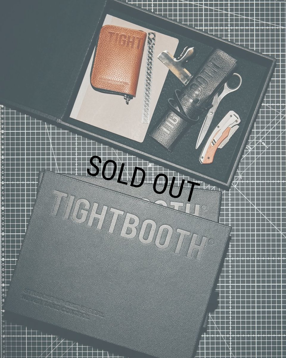 画像8: TIGHTBOOTH/LEATHER STATIONERY BOX（Black）［レザーステーショナリーボックス-26春夏］ (8)