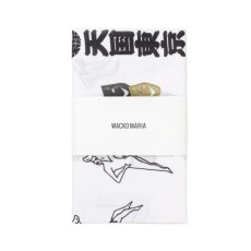 画像1: WACKO MARIA/水野染工場 / 手ぬぐい（WHITE）［手ぬぐい-26春夏］ (1)
