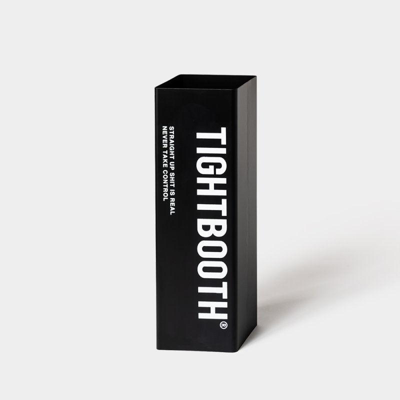 画像1: TIGHTBOOTH/LABEL LOGO UMBRELLA STAND（Black）［アンブレラスタンド-26春夏］