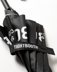 画像5: TIGHTBOOTH/LABEL LOGO UMBRELLA（Black）［アンブレラ-26春夏］ (5)
