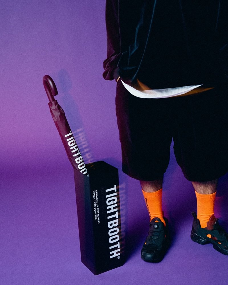 画像3: TIGHTBOOTH/LABEL LOGO UMBRELLA STAND（Black）［アンブレラスタンド-26春夏］