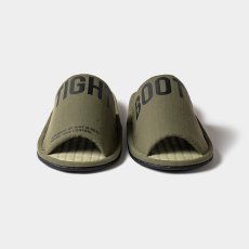 画像3: TIGHTBOOTH/BIG LABEL ROOM SANDAL（Olive）［ルームサンダル-26春夏］ (3)