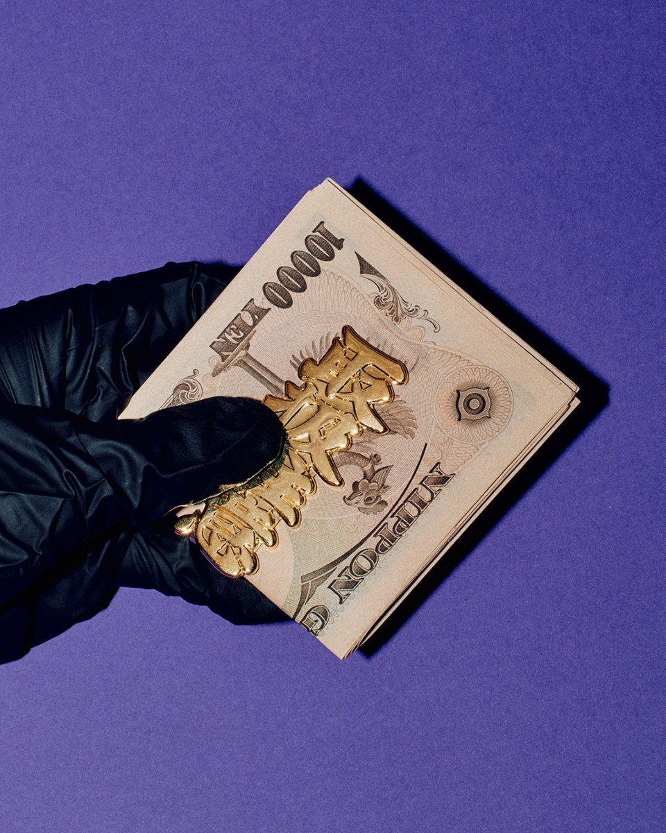 画像3: BlackEyePatch/HWC MONEY CLIP（GOLD） (3)