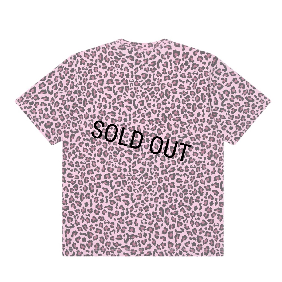 画像2: BlackEyePatch/LEOPARD PATTERNED SMALL OG TEE（PINK） (2)