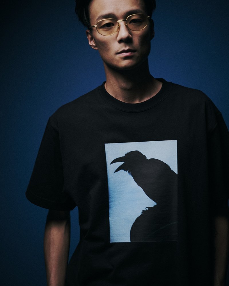 画像3: BlackEyePatch/JIRO KONAMI CROW PHOTO TEE(BLACK)