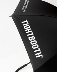 画像9: TIGHTBOOTH/LABEL LOGO UMBRELLA（Black）［アンブレラ-26春夏］ (9)