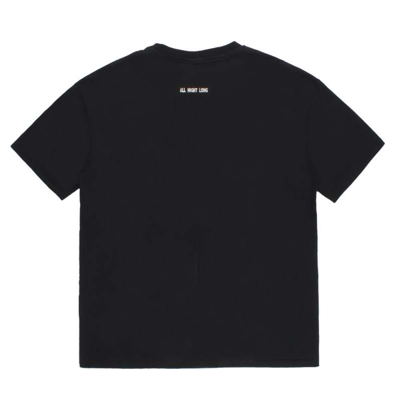 画像2: WACKO MARIA/WASHED HEAVY WEIGHT T-SHIRT（BLACK）［刺繍T-26春夏］