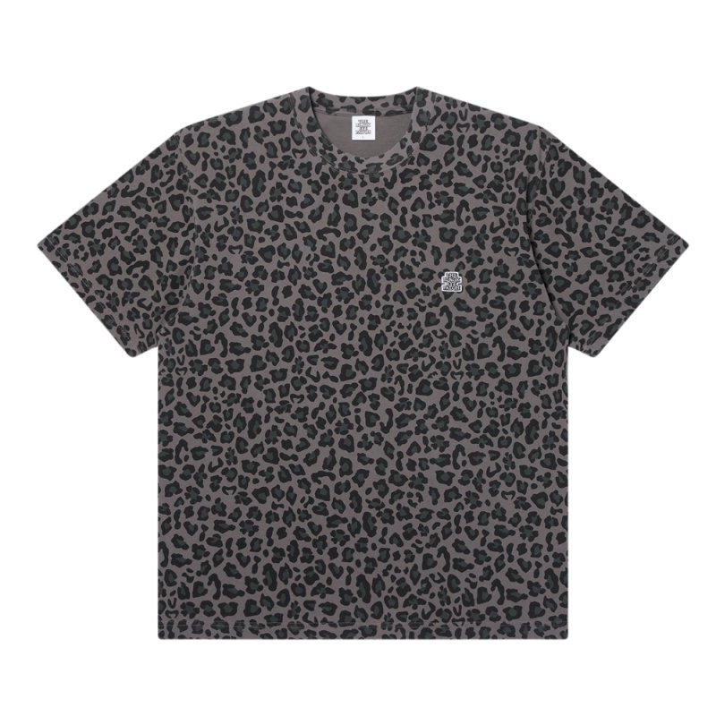 画像1: BlackEyePatch/LEOPARD PATTERNED SMALL OG TEE(BLACK)