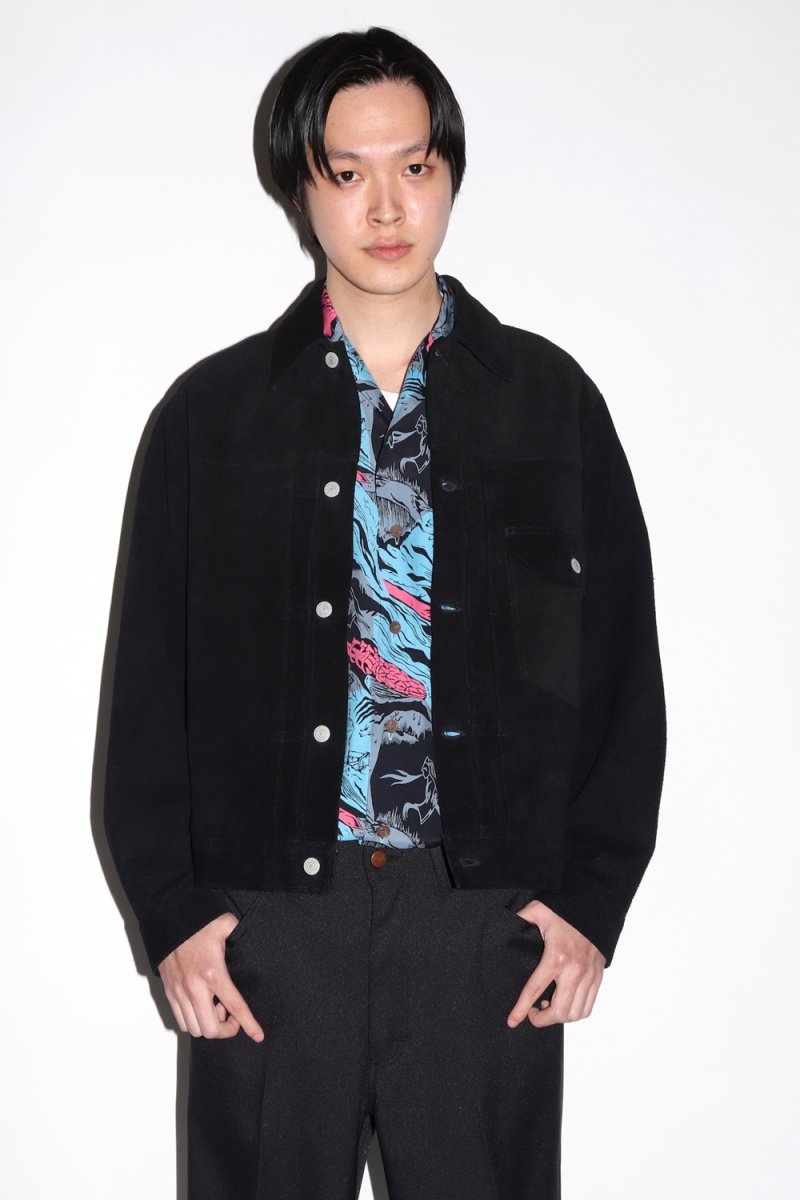 画像3: WACKO MARIA/HAWAIIAN SHIRT（BLUE）［ハワイアンシャツ-26春夏］