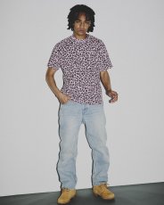画像4: BlackEyePatch/LEOPARD PATTERNED SMALL OG TEE（PINK） (4)