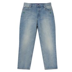 画像2: BlackEyePatch/WEED ICON BAGGY JEANS（INDIGO） (2)